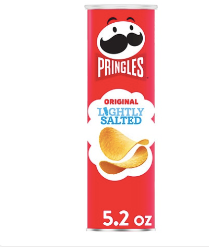 Patatas fritas Pringles ligeramente saladas originales , 5,2 oz a23