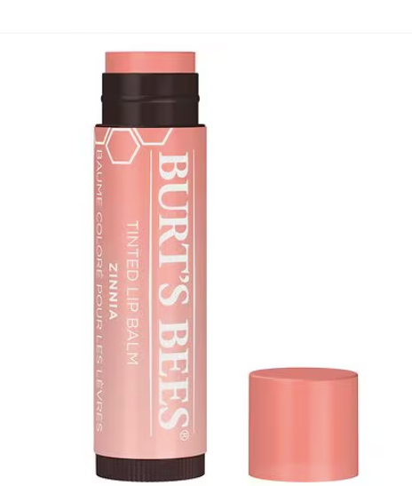 Bálsamo labial tintado de Burt's Bees, cuidado labial de origen natural, hibisco, 0,15 oz a23