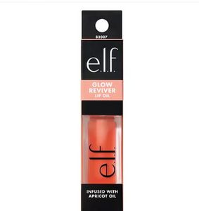 e.l.f. Glow Reviver Lip Oil, Coral Fixation, 0.25 fl oz a23