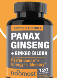 Panax Ginseng rojo coreano auténtico + Ginkgo Biloba a24