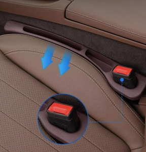 Organizador de espacio para asiento de coche, 2 unidades, con soporte para teléfono, [versión mejorada]