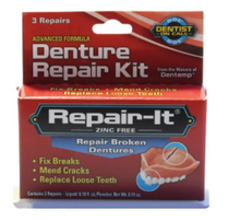 Cargar imagen en el visor de la galería, Kit de Reparación de Dentaduras Postizas de Fórmula Avanzada 3 Unidades
