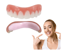 Cargar imagen en el visor de la galería, JARENGO Dientes Falsos Fit Flex 1pk - Tono Natural - Dientes Cosméticos de Chapa Superior
