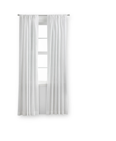 Mainstays Panel de Cortina Individual con Bolsillo para Barra Transparente