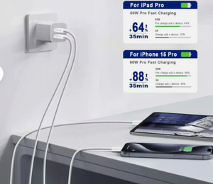 CARGADOR Apple iPhone 16 15 Pro Max Plus