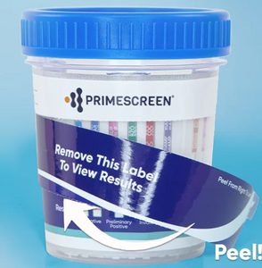 Prime Screen Vaso para Prueba de Drogas en Orina de 14 Paneles