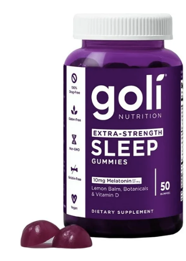 Goli Dreamy Sleep Gummies Nutrition Bálsamo de Limón y Botánicos, 60 Unidades