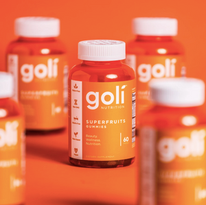 Goli Nutrition Gomitas de Superfrutas con Vitaminas a y C, 60 Unidades