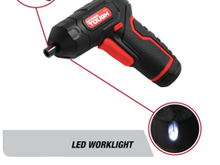 Cargar imagen en el visor de la galería, Hyper Tough 4-Volt Destornillador Max con Agarre en Ángulo de Iones de Litio y Cargador
