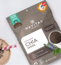Cargar imagen en el visor de la galería, Navitas Organics Semillas de chía (8oz)
