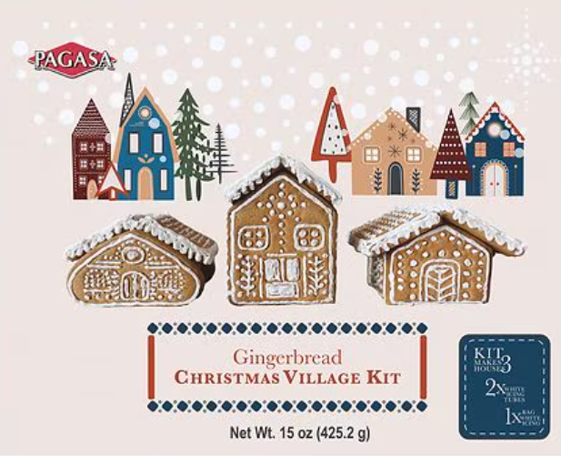 Kit de galletas Pagasa Christmas Village , juego 1.0 A23