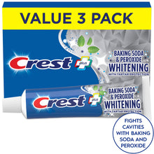 Cargar imagen en el visor de la galería, Crest Plus Pasta Dental Blanqueadora con Bicarbonato de Sodio
