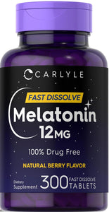 Melatonina 12mg 300 tabletas