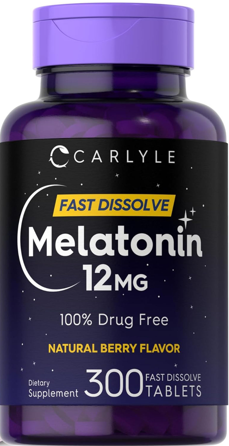 Melatonina 12mg 300 tabletas