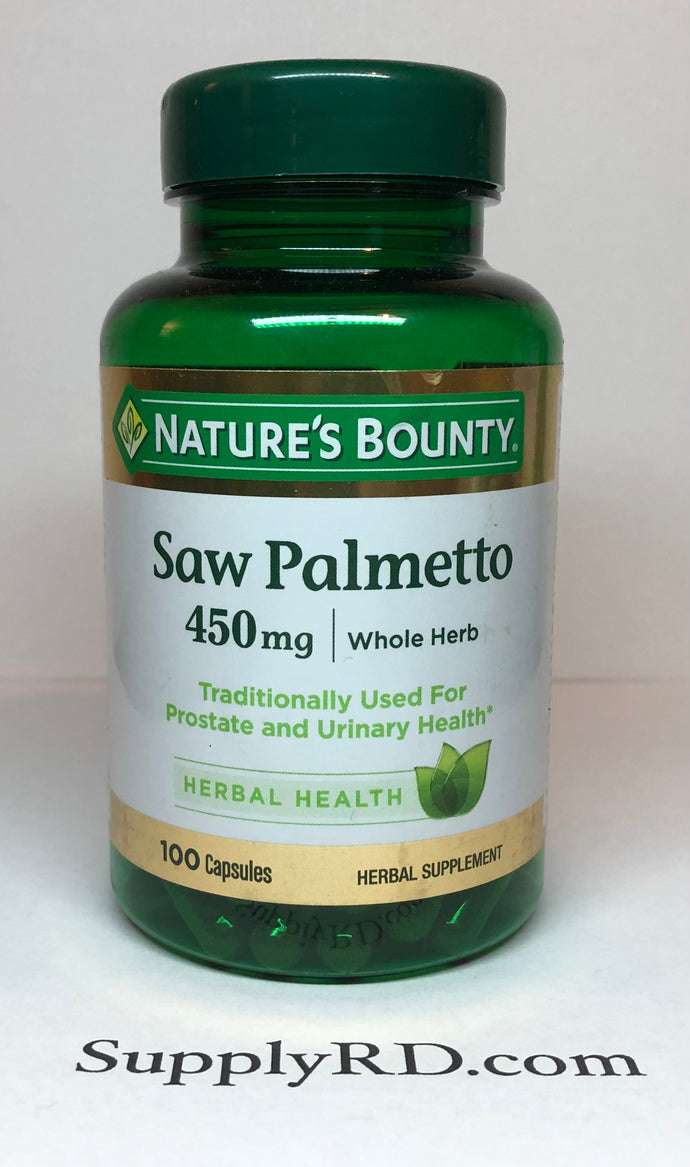 Saw Palmetto palma enana 450 mg, 100 capsulas