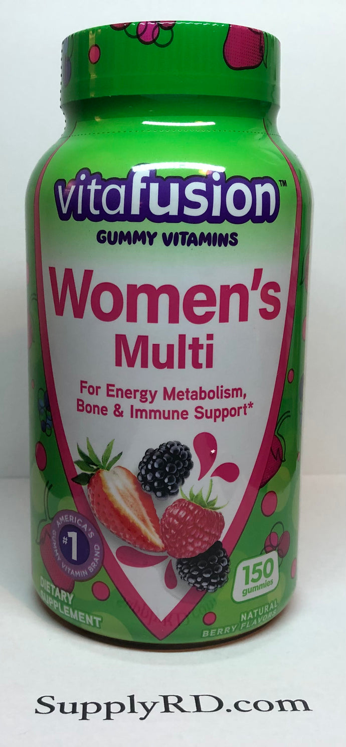 Vitafusion Vitaminas Gomosas para Mujeres 150 Capsulas