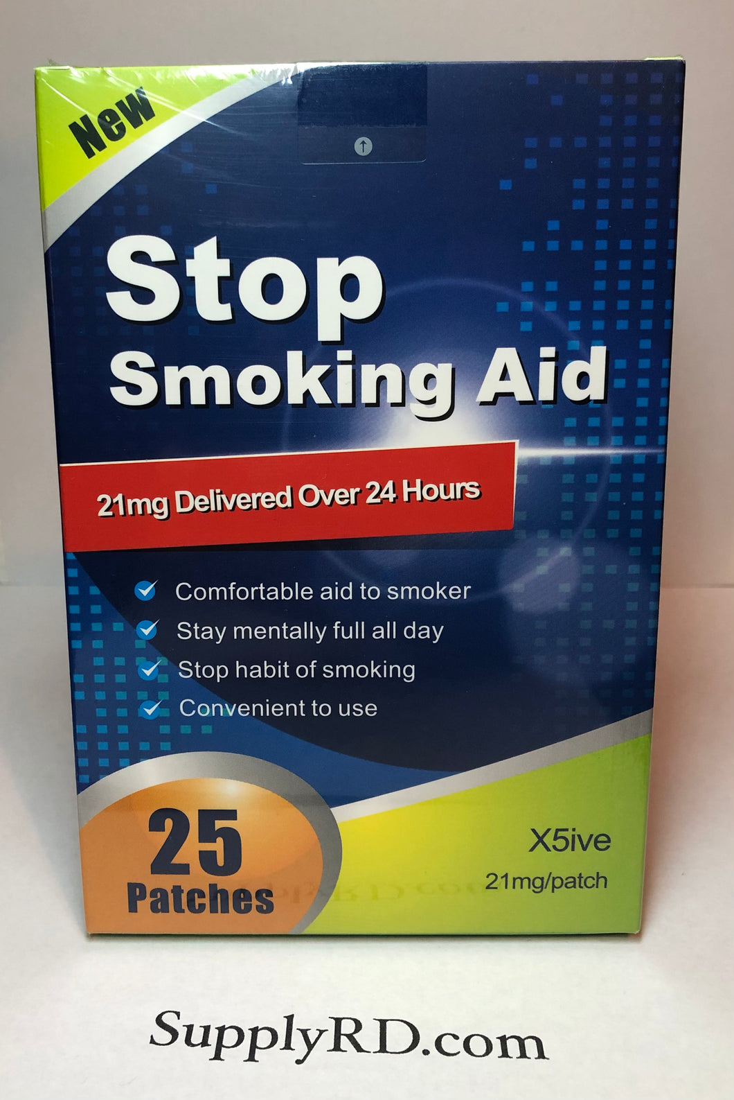 Parches de nicotina para dejar de fumar 21mg (25 parches)