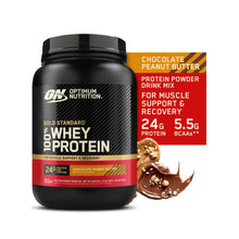 Cargar imagen en el visor de la galería, Optimum Nutrition Gold Standard - Proteína en polvo de 100% suero de leche
