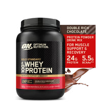 Cargar imagen en el visor de la galería, Optimum Nutrition Gold Standard - Proteína en polvo de 100% suero de leche

