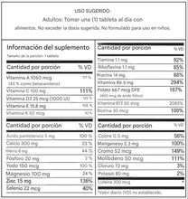Cargar imagen en el visor de la galería, Centrum Silver Multivitamínico para Mujeres 50+ años
