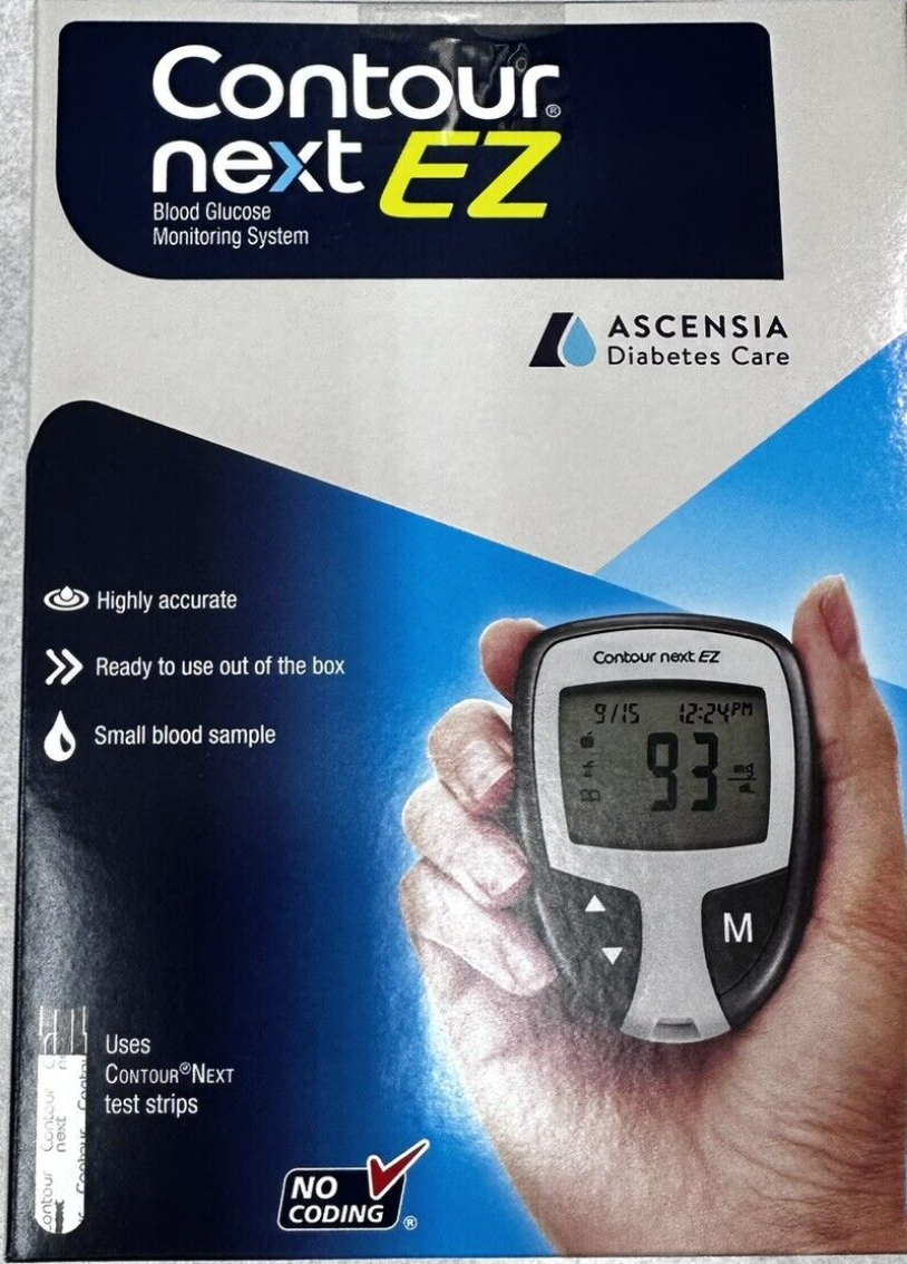 Contour XT Kit Glucómetro Para Análisis de Glucosa