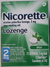 Cargar imagen en el visor de la galería, Nicorette- Pastillas de nicotina con sabor a menta
