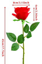 Cargar imagen en el visor de la galería, 18 Rosas artificiales
