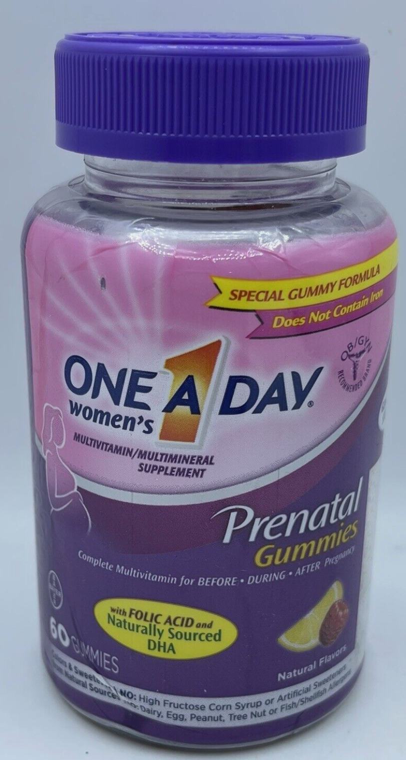 One A Day Gomitas multivitamínicas prenatales.