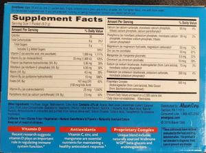 Mezcla para suplemento dietético bebible Emergen-C+, 30 paquetes