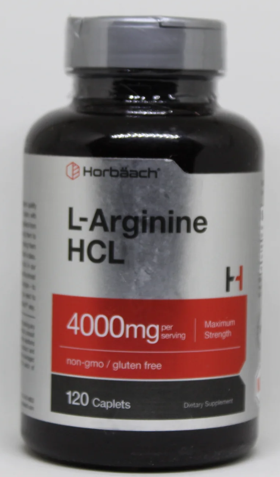 L-arginina 4,000mg- 120 cápsulas
