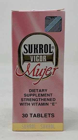 Sukrol Vigor Mujer - para ayudar a la capacidad mental