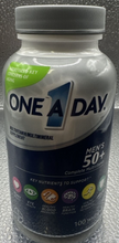 Cargar imagen en el visor de la galería, One-A-Day multivitamina para hombres mayores de 50 años
