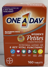 Cargar imagen en el visor de la galería, Multi-vitamina para mujeres One-A-Day Petites, 160 tabletas Exp. 2026
