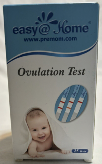 Tiras de prueba de ovulación, paquete de 25 pruebas de fertilidad