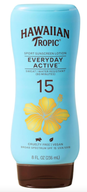 Loción de protección solar, ultra ligera, protección de alto rendimiento, SPF 15, 8 onzas