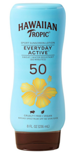 Loción de protección solar, ultra ligera, protección de alto rendimiento, SPF 50, 8 onzas