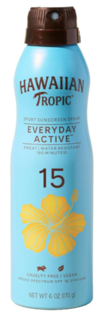Protector solar en espray de amplio espectro, SPF 15, 6 onzas