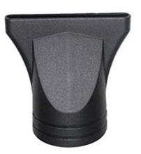 Cargar imagen en el visor de la galería, Difusor profesional de secador de cabello de plástico negro, boquilla de secador

