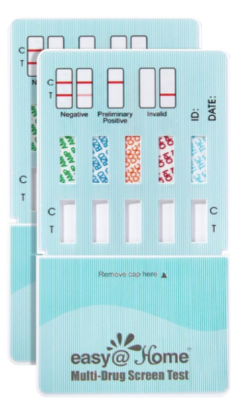 Kit de prueba de drogas en orina de 5 paneles