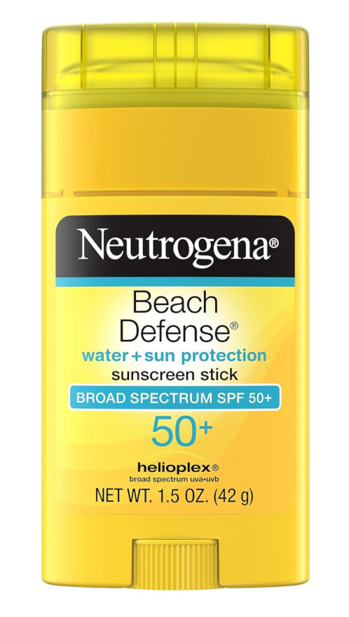 Protección solar de playa, de Neutrogena, Stick SPF 50+