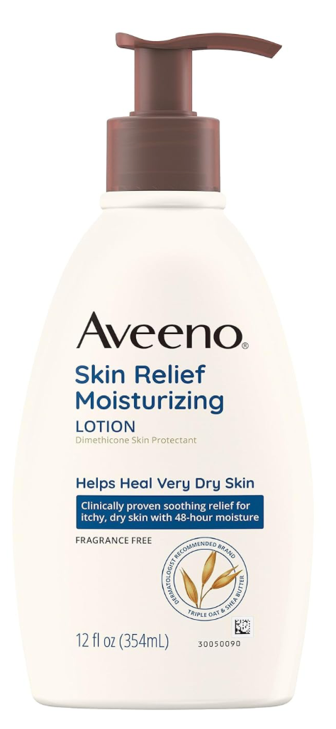 Loción hidratante 24 horas para pieles sensibles con manteca de karité 12oz