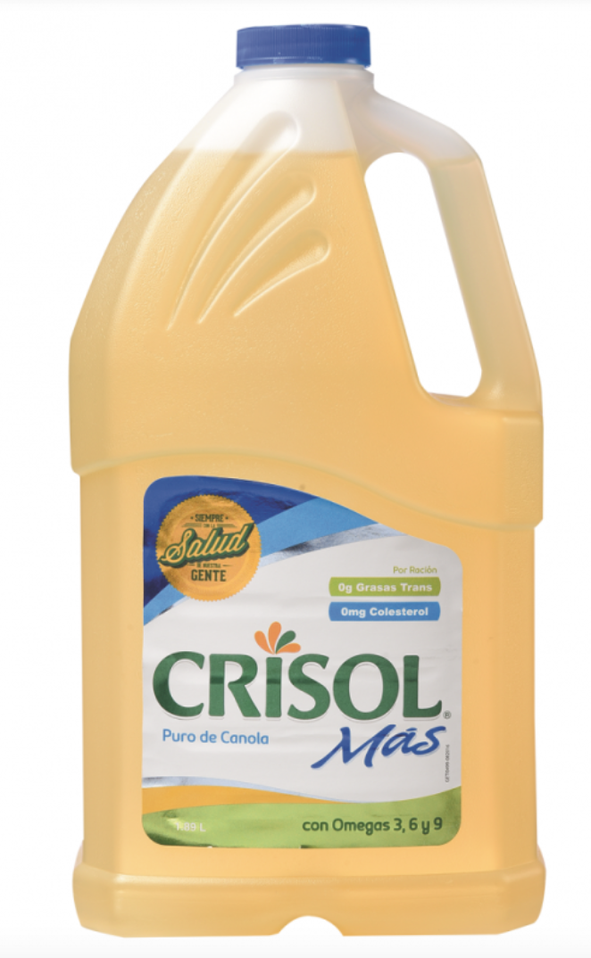 Aceite Crisol Canola Mas 64 oz