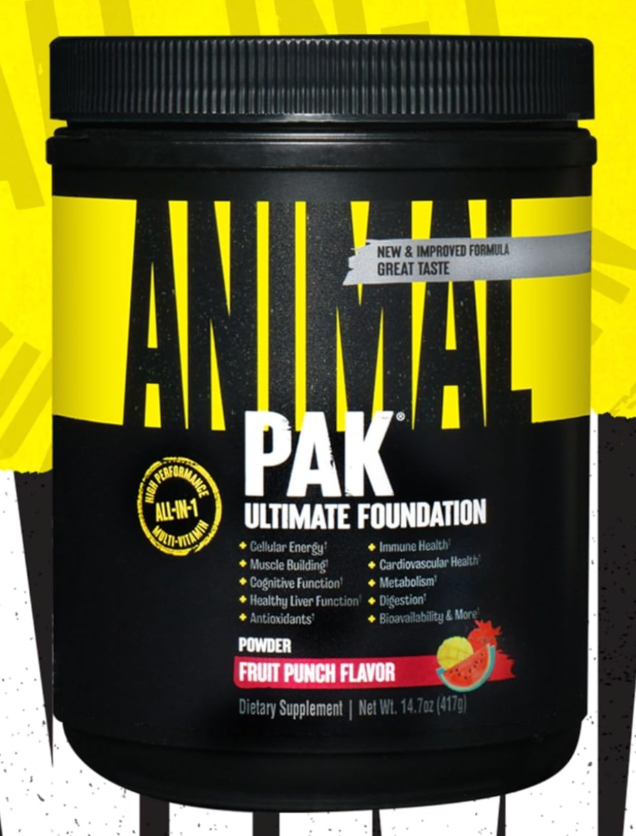Suplemento multivitamínico Animal Pak 60 cucharadas
