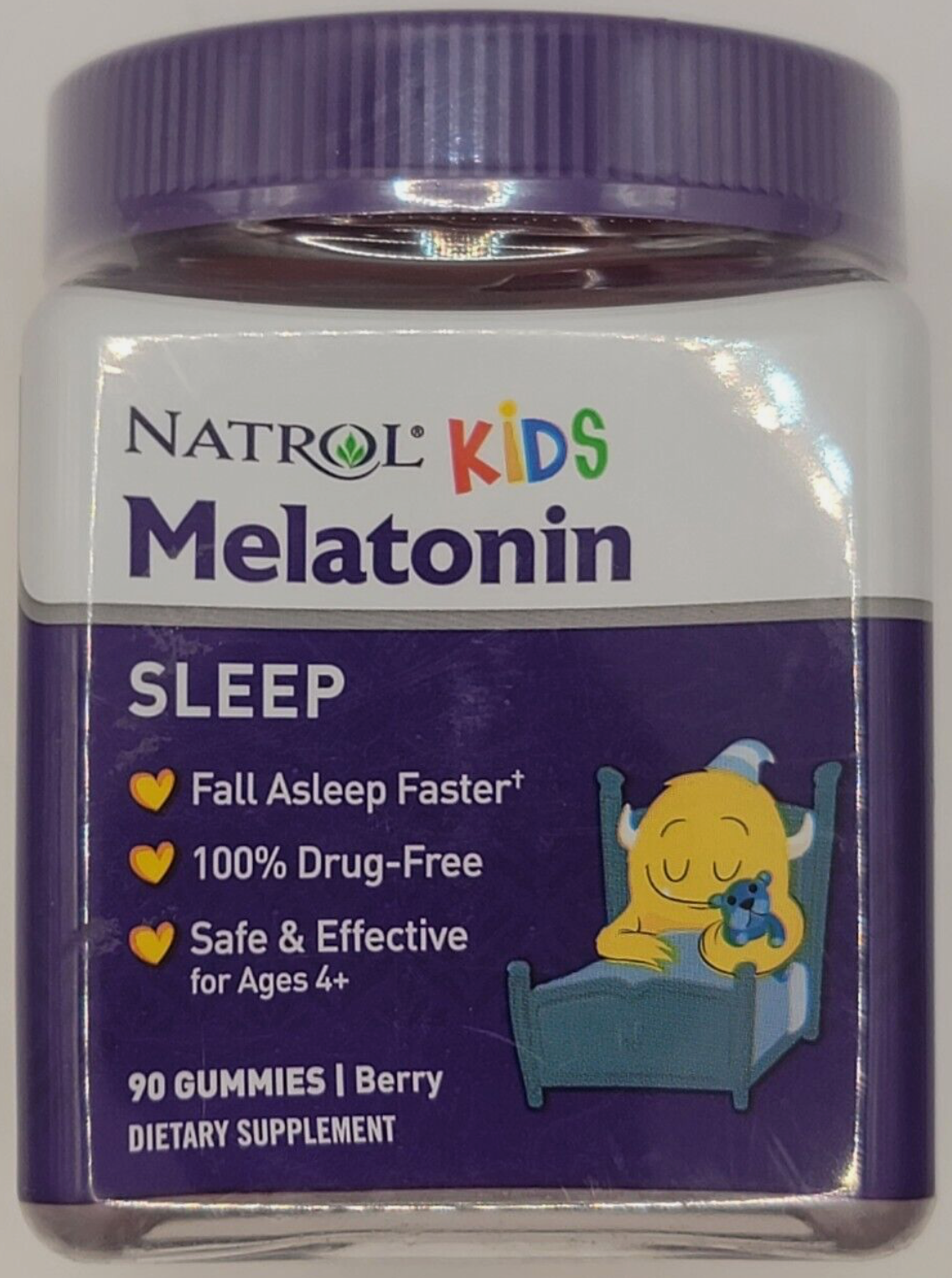 Precaución con las gomitas para dormir de niños con melatonina
