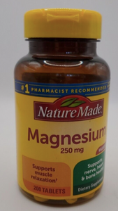 Tabletas de Magnesio 250 mg