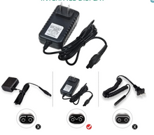 Cargar imagen en el visor de la galería, Adaptador de corriente compatible con Philips Norelco QG3386 QG-3386 QG3360 16 QG3364
