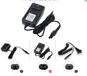 Adaptador de corriente compatible con Philips Norelco QG3386 QG-3386 QG3360 16 QG3364
