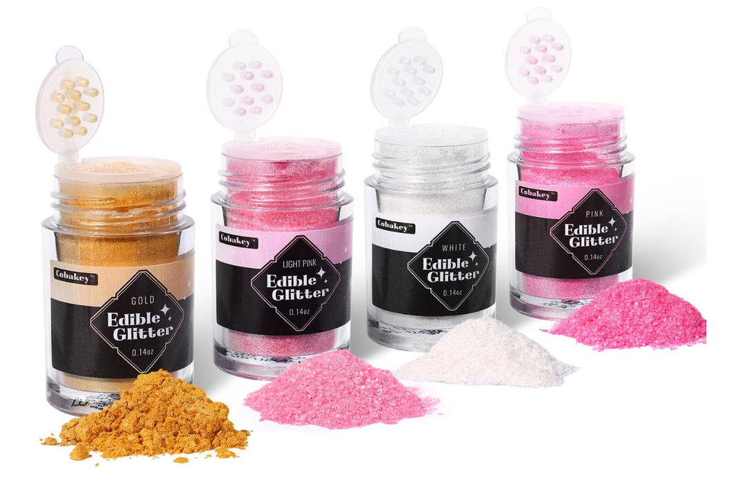 Polvo brillante comestible de grado alimenticio 0.14 oz