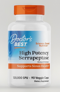 Serrapeptase de alta potencia 90 cápsulas