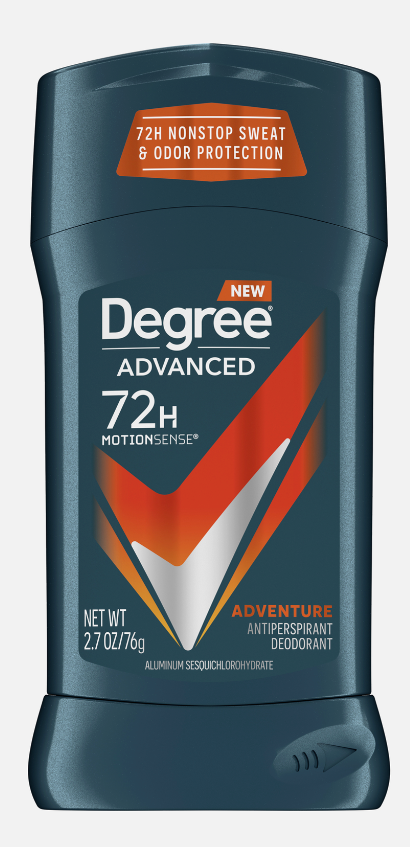Degree avanzado de 72hrs Antitranspirante, 2.7 oz